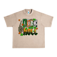 French Oak St. Patrick's Luck and roll Urban Heavy Tee - OliviaCreatesArt