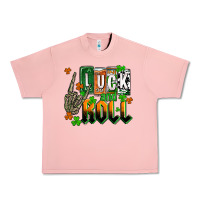 Salmon St. Patrick's Luck and roll Urban Heavy Tee - OliviaCreatesArt
