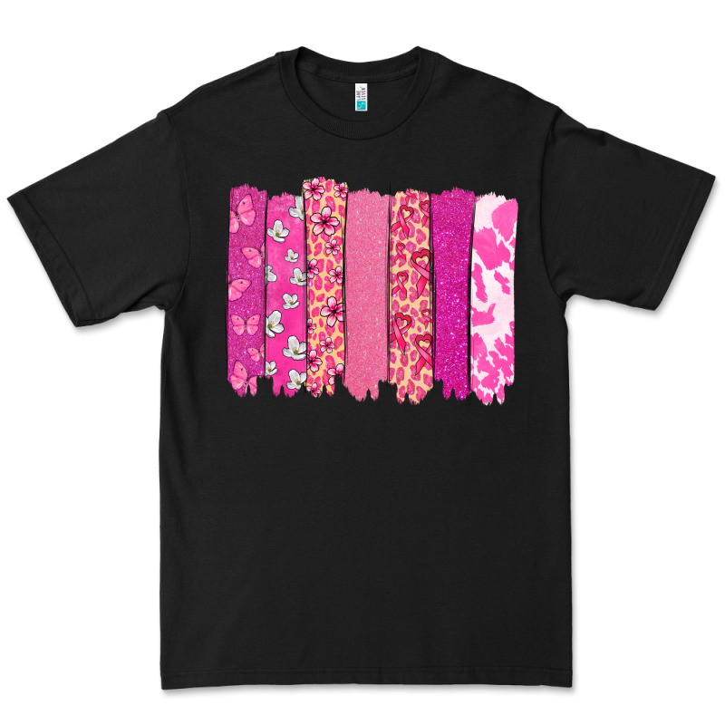Cancer Brushstroke Cancer Awareness Premium Tee by HowdyJamesFarm | Teevron