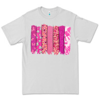 Dove Grey Cancer brushstroke Cancer Awareness Premium Tee - HowdyJamesFarm