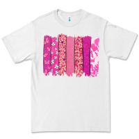 White Cancer brushstroke Cancer Awareness Premium Tee - HowdyJamesFarm