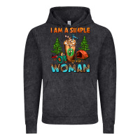 Vintage Black I Am A Simple Woman Camping Frappe Vintage Hoodie - FaDigitalArtStudio