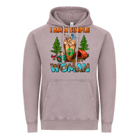 I Am A Simple Woman Camping Frappe Vintage Hoodie | Teevron