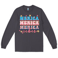 Smoke Merica vibes Long Sleeve Tee - FaDigitalArtStudio