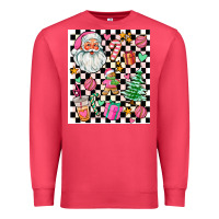Cardinal pink christmas elementary Premium Sweatshirt - AdoDesignShop