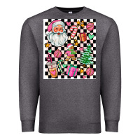 Charcoal Heather pink christmas elementary Premium Sweatshirt - AdoDesignShop