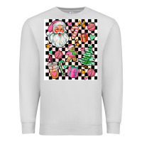 Dove Grey pink christmas elementary Premium Sweatshirt - AdoDesignShop