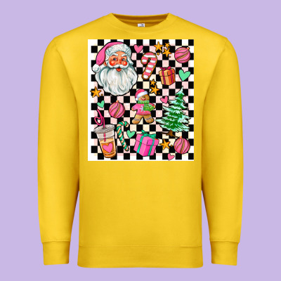 Pink Christmas Elementary Premium Sweatshirt Designed By Adodesignshop