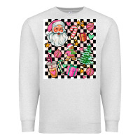 Oatmeal Heather pink christmas elementary Premium Sweatshirt - AdoDesignShop