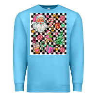 Ocean Blue pink christmas elementary Premium Sweatshirt - AdoDesignShop