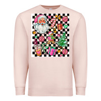 Pale Pink pink christmas elementary Premium Sweatshirt - AdoDesignShop