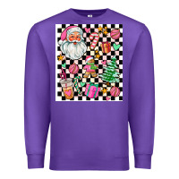 Purple pink christmas elementary Premium Sweatshirt - AdoDesignShop