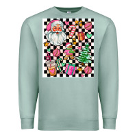 Seafoam pink christmas elementary Premium Sweatshirt - AdoDesignShop