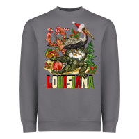 Storm Christmas Louisiana Heavyweight Sweatshirt - BarkalooDesign