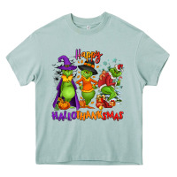 Arona Happy Hallothanksmas Heavy Core Tee - NancyCooperArtShop
