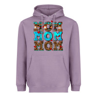 Lavender mom mom mom Heavyweight Hoodie - AdoDesignShop