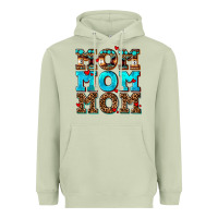 Mom Mom Mom Heavyweight Hoodie | Teevron