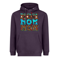 Plum mom mom mom Heavyweight Hoodie - AdoDesignShop