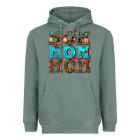 Sage mom mom mom Heavyweight Hoodie - AdoDesignShop