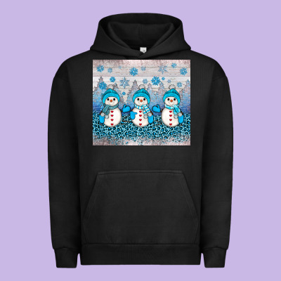 Snowman Winter Urban Hoodie Designed By Jahusdesignshop