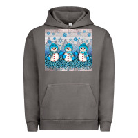Pigment Tornado snowman winter Urban Hoodie - JahusDesignShop