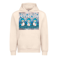 Sandshell snowman winter Urban Hoodie - JahusDesignShop