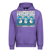Tulip snowman winter Urban Hoodie - JahusDesignShop