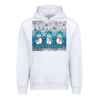 White snowman winter Urban Hoodie - JahusDesignShop
