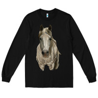 Black horse Long Sleeve Tee - RanaPortraitStore