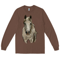 Chestnut horse Long Sleeve Tee - RanaPortraitStore