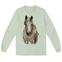 Matcha horse Long Sleeve Tee - RanaPortraitStore