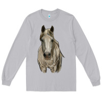 Moon Dust horse Long Sleeve Tee - RanaPortraitStore