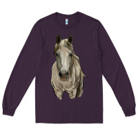 Plum horse Long Sleeve Tee - RanaPortraitStore