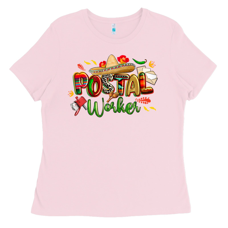 Cinco De Mayo Postal Worker Ladies Tee by CowGirlArtShop | Teevron