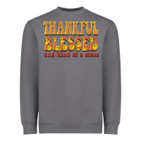 Storm thankful blessed and kind of a mess Heavyweight Sweatshirt - BarkalooDesign