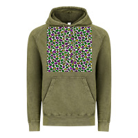 Vintage Olive mardi gras leopard  seamless pattern Vintage Hoodie - FaDigitalArtStudio