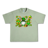 Oil Green St. Patrick's Day gnomes Urban Heavy Tee - OliviaCreatesArt