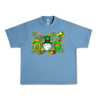 Pebble Blue St. Patrick's Day gnomes Urban Heavy Tee - OliviaCreatesArt