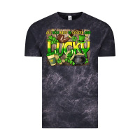 Cloud Black All you need is coffee and lucky St. Patrick's Vintage Tee - HowdyJamesFarm