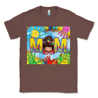 Chestnut Messy bun Autism mom 20oz skinny tumbler Classic Tee - TumblerDesignByShophia