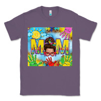 Lavender Messy bun Autism mom 20oz skinny tumbler Classic Tee - TumblerDesignByShophia