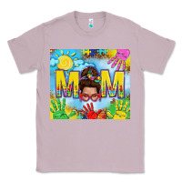 Lilac Messy bun Autism mom 20oz skinny tumbler Classic Tee - TumblerDesignByShophia
