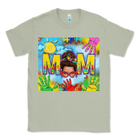 Matcha Messy bun Autism mom 20oz skinny tumbler Classic Tee - TumblerDesignByShophia