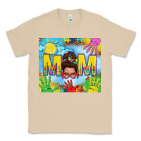 Mushroom Messy bun Autism mom 20oz skinny tumbler Classic Tee - TumblerDesignByShophia