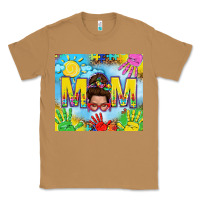 Toasted Coconut Messy bun Autism mom 20oz skinny tumbler Classic Tee - TumblerDesignByShophia