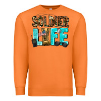 Carrot soldier  life Premium Sweatshirt - AdoDesignShop