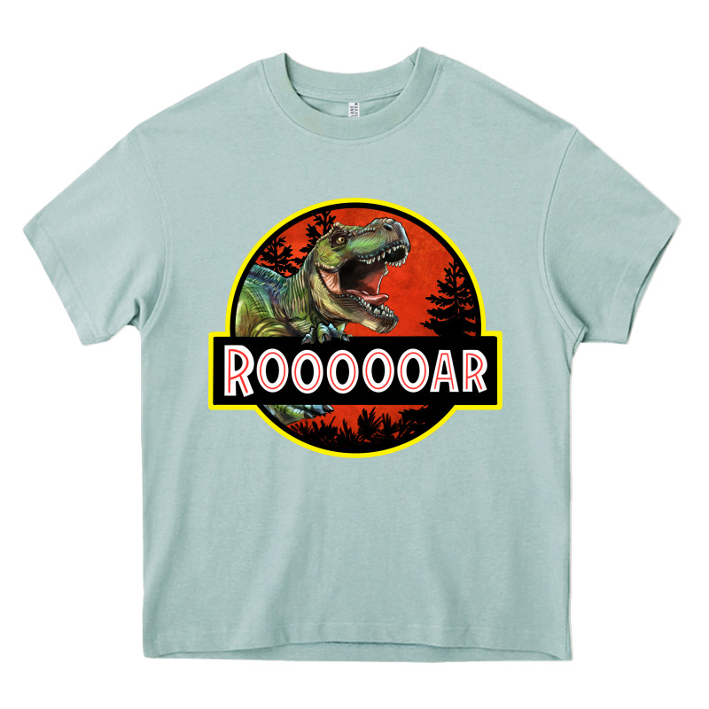 T Rex Roaring Heavy Core Tee by RanaPortraitStore | Teevron