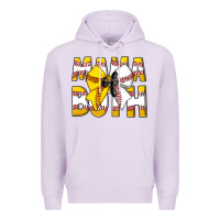 Lilac Mama Of Both Premium Hoodie - CowhideDigitalArt