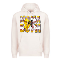 Pale Pink Mama Of Both Premium Hoodie - CowhideDigitalArt