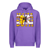 Purple Mama Of Both Premium Hoodie - CowhideDigitalArt